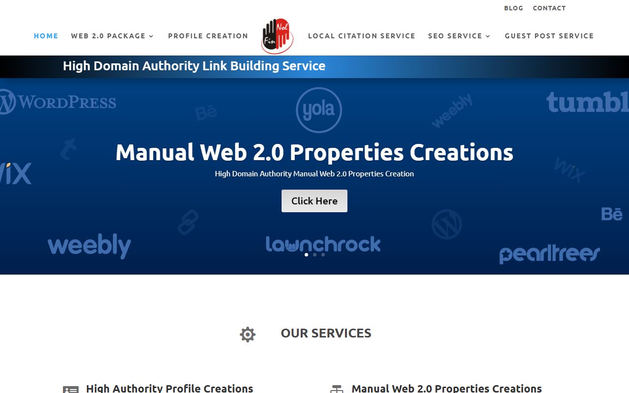 Screenshot of the Finnol website (finnol.com)